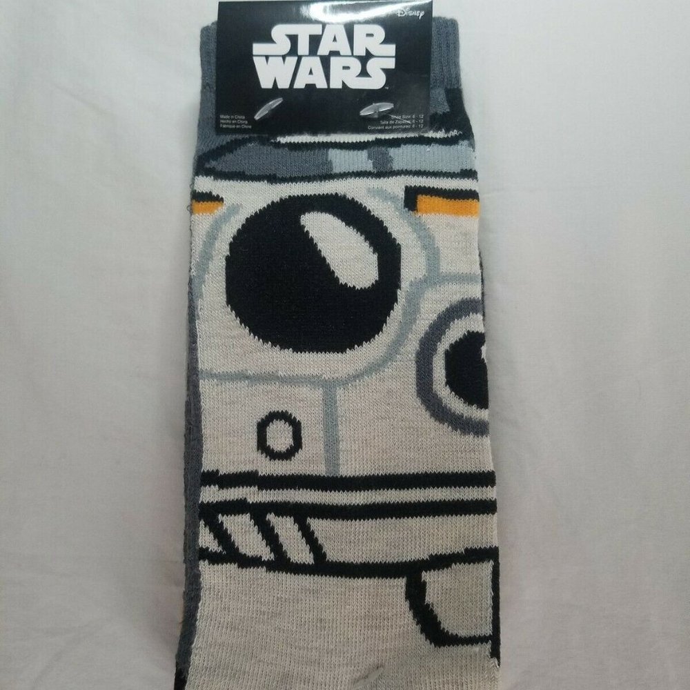 Star Wars BB 8 R2-D2 Crew Socks